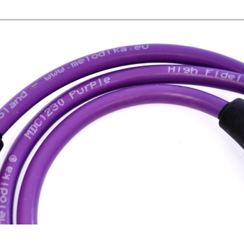 KABEL 2X XLR Melodika Purple MD2X20 Kabel 2x XLR 2m